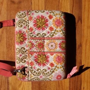 Vera Bradley / Hard Shell Carrier Folkloric Crossbody